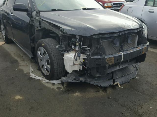 4T1BE46K49U362327 - 2009 TOYOTA CAMRY BASE BLACK photo 9