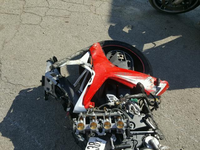 JS1GN7DA772118101 - 2007 SUZUKI GSX-R600 RED photo 6