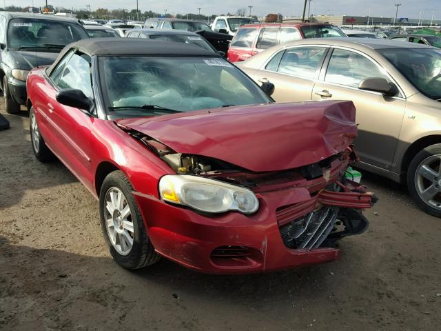 1C3EL75R95N688026 - 2005 CHRYSLER SEBRING GT RED photo 1