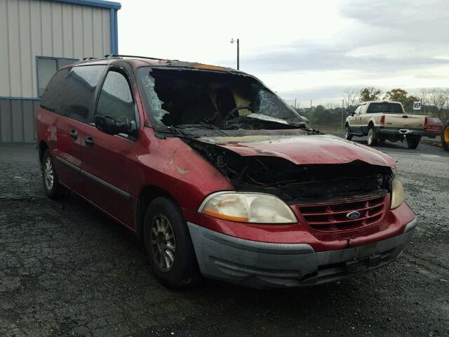 2FMZA5140YBA74592 - 2000 FORD WINDSTAR L RED photo 1