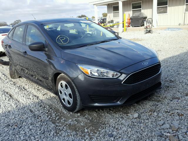 1FADP3E20HL262321 - 2017 FORD FOCUS S GRAY photo 1