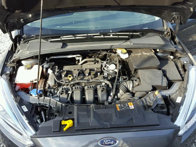 1FADP3E20HL262321 - 2017 FORD FOCUS S GRAY photo 7