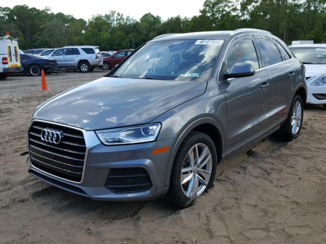 WA1EFCFS0GR011658 - 2016 AUDI Q3 PREMIUM GRAY photo 2