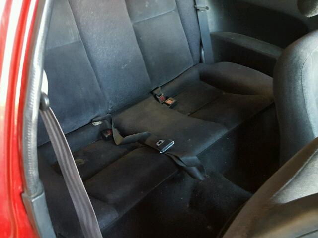 1HGEJ1253PL040620 - 1993 HONDA CIVIC EX RED photo 6