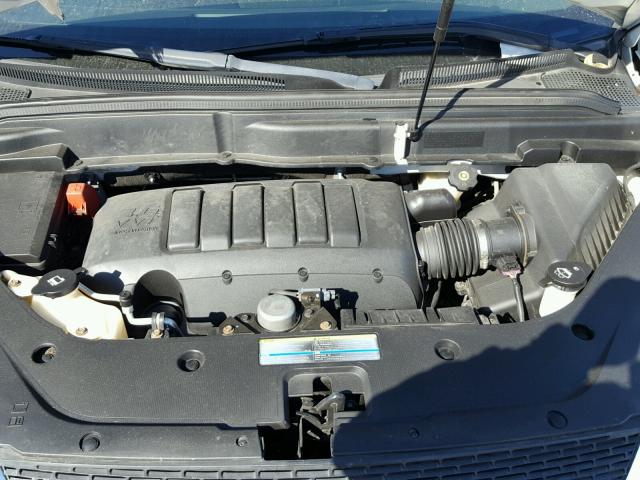 1GKLVMED8AJ134742 - 2010 GMC ACADIA SLT თეთრი ფოტო 7