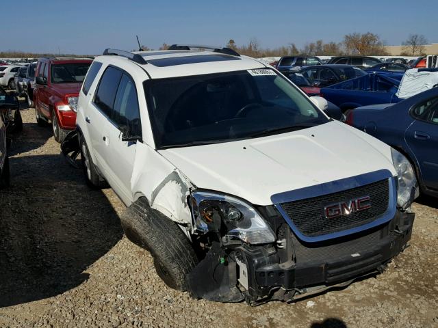 1GKLVMED8AJ134742 - 2010 GMC ACADIA SLT თეთრი ფოტო 9