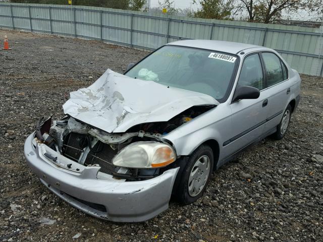 2HGEJ667XVH534699 - 1997 HONDA CIVIC LX SILVER photo 2