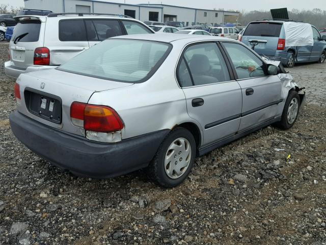 2HGEJ667XVH534699 - 1997 HONDA CIVIC LX SILVER photo 4