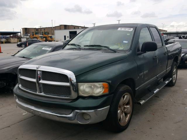 1D7HA18Z92J183748 - 2002 DODGE RAM 1500 GREEN photo 2