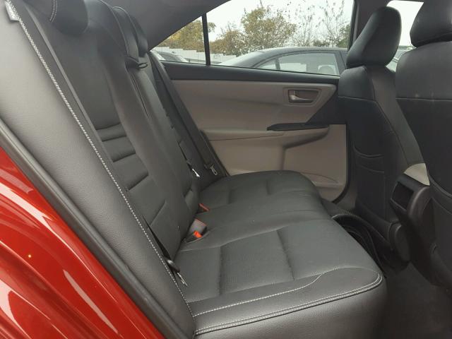 4T1BF1FK4FU913962 - 2015 TOYOTA CAMRY LE წითელი ფოტო 6