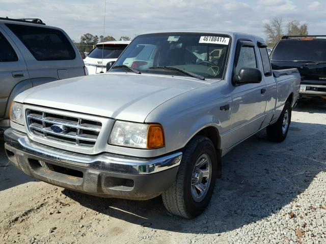 1FTYR14U81PB00514 - 2001 FORD RANGER SUP SILVER photo 2