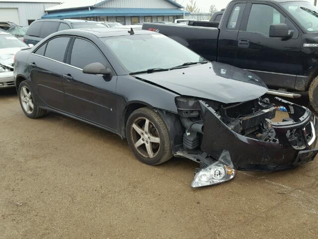 1G2ZG57N594115737 - 2009 PONTIAC G6 BLACK photo 1