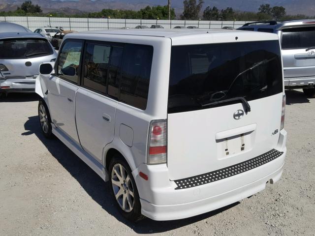 JTLKT324054025924 - 2005 TOYOTA SCION XB თეთრი ფოტო 3