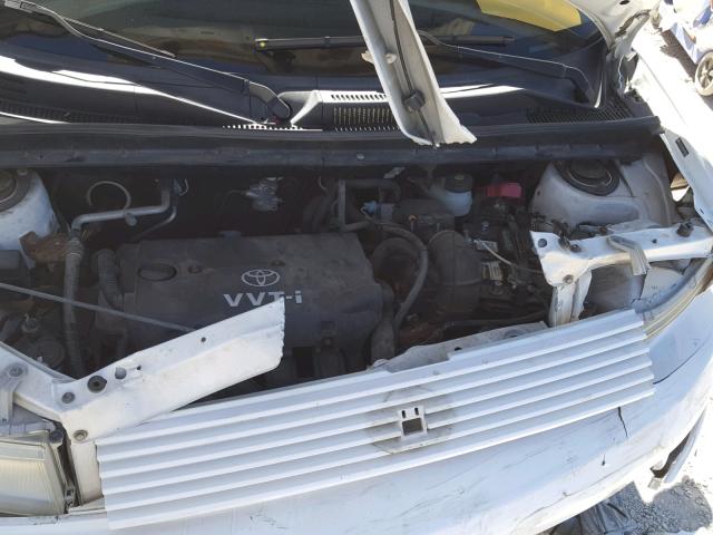 JTLKT324054025924 - 2005 TOYOTA SCION XB თეთრი ფოტო 7