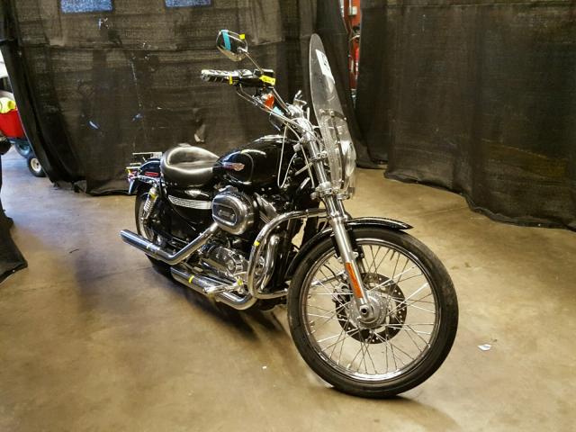 1HD1CT3148K448306 - 2008 HARLEY-DAVIDSON XL1200 C BLACK photo 1