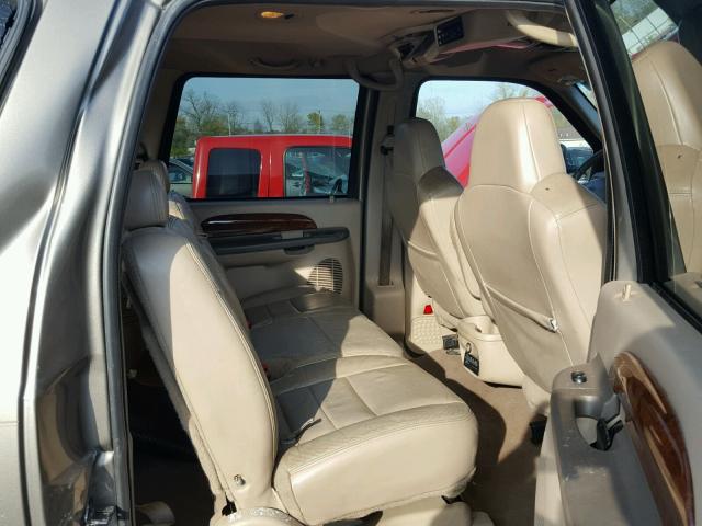 1FMSU43F72ED22169 - 2002 FORD EXCURSION TAN photo 6