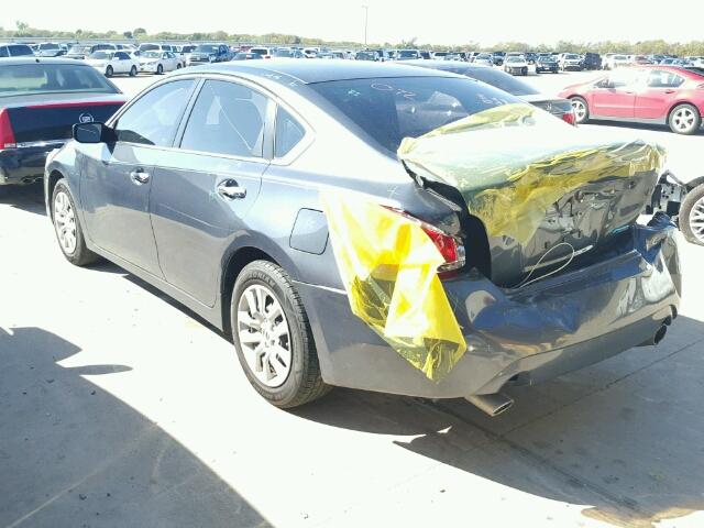 1N4AL3APXDN537059 - 2013 NISSAN ALTIMA 2.5 GRAY photo 3