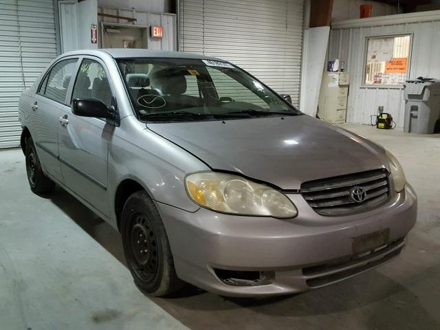 2T1BR32E93C021058 - 2003 TOYOTA COROLLA TAN photo 1