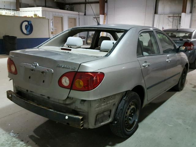 2T1BR32E93C021058 - 2003 TOYOTA COROLLA TAN photo 4