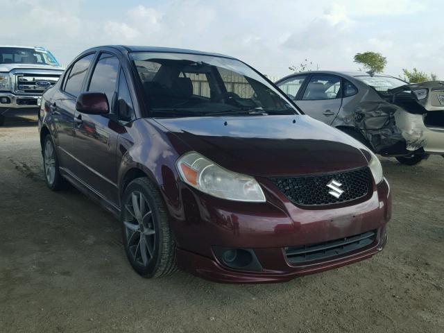 JS2YC415085106349 - 2008 SUZUKI SX4 CONVEN MAROON photo 1