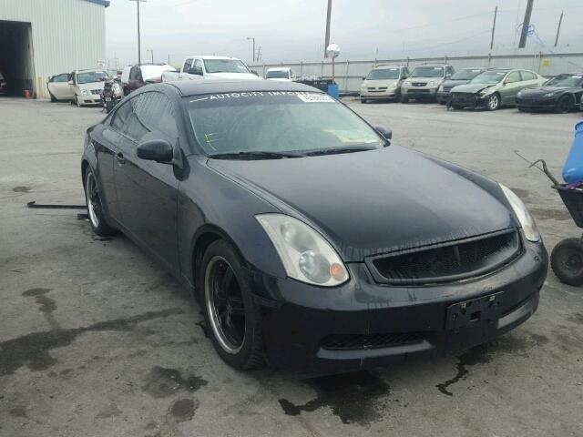 JNKCV54E43M222098 - 2003 INFINITI G35 BLACK photo 1