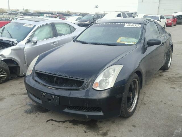 JNKCV54E43M222098 - 2003 INFINITI G35 BLACK photo 2