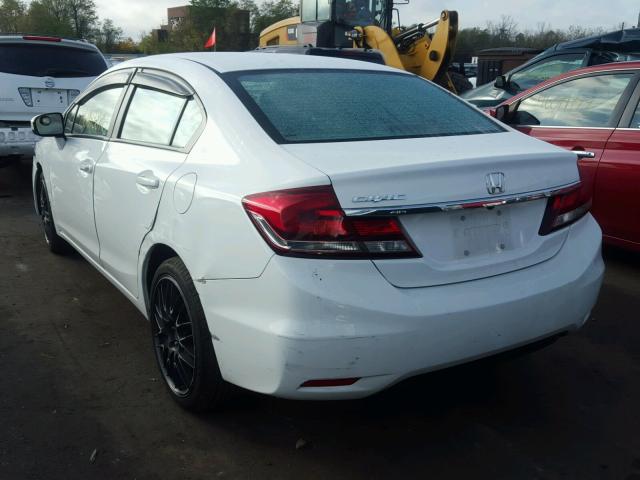 19XFB2F83FE282812 - 2015 HONDA CIVIC EX 白色 照片 3