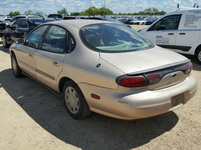 1FAFP52UXWA143369 - 1998 FORD TAURUS LX TAN photo 3