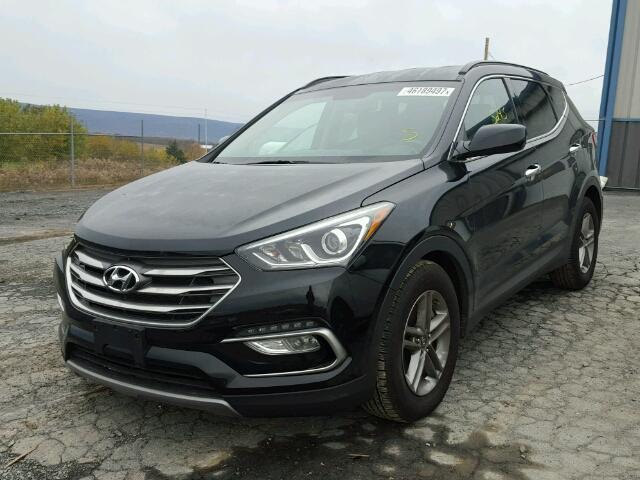 5XYZUDLBXHG387565 - 2017 HYUNDAI SANTA FE S 黑色 照片 2