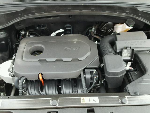 5XYZUDLBXHG387565 - 2017 HYUNDAI SANTA FE S 黑色 照片 7