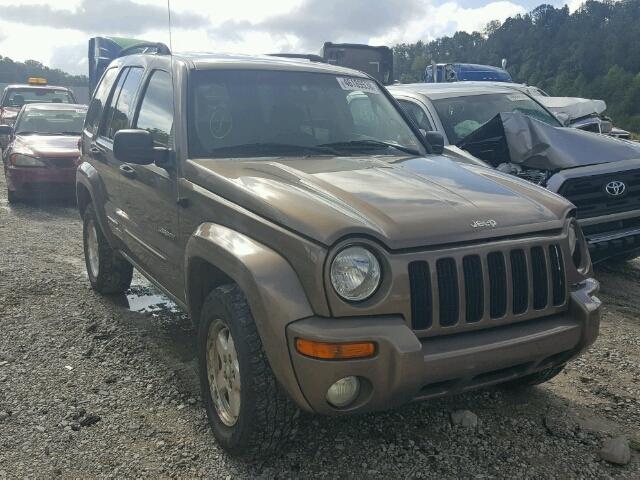 1J4GL58K22W122653 - 2002 JEEP LIBERTY LI BROWN photo 1