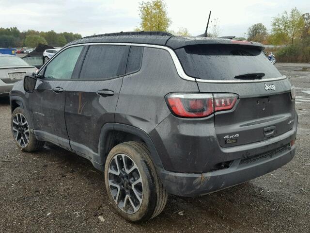 3C4NJDCB3HT667019 - 2017 JEEP COMPASS LI GRAY photo 3