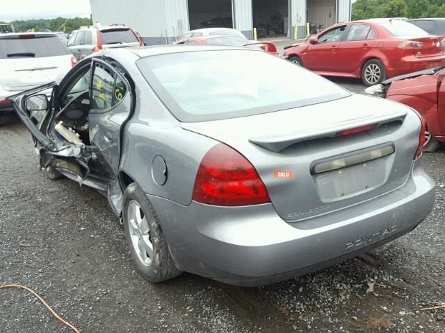 2G2WP552981103340 - 2008 PONTIAC GRAND PRIX GRAY photo 3