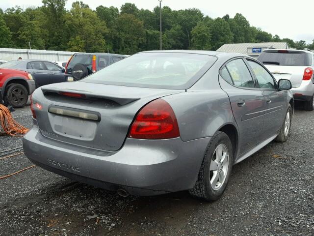 2G2WP552981103340 - 2008 PONTIAC GRAND PRIX GRAY photo 4