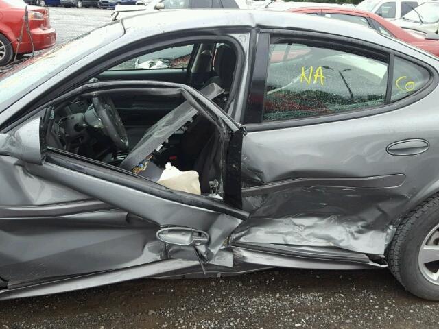 2G2WP552981103340 - 2008 PONTIAC GRAND PRIX GRAY photo 9