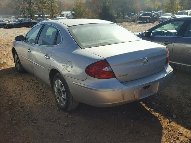 2G4WC552561290933 - 2006 BUICK LACROSSE C SILVER photo 3