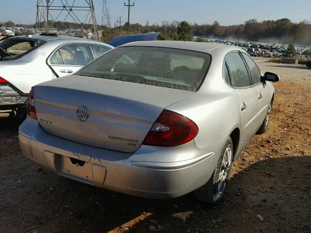 2G4WC552561290933 - 2006 BUICK LACROSSE C SILVER photo 4