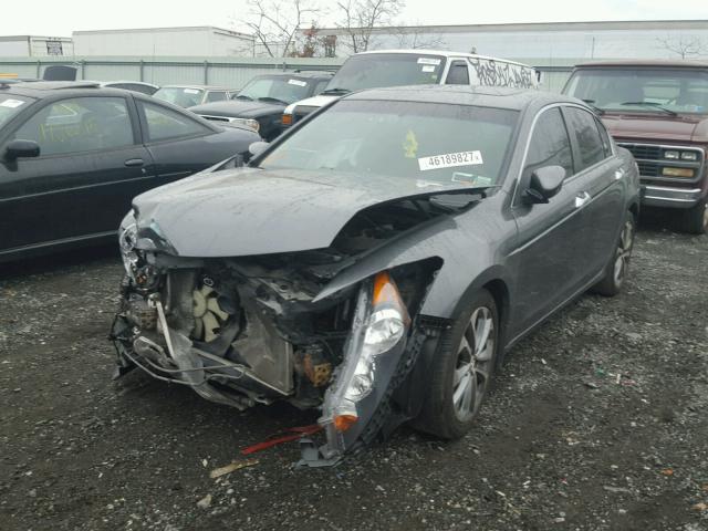 1HGCP3F74AA029660 - 2010 HONDA ACCORD EX GRAY photo 2