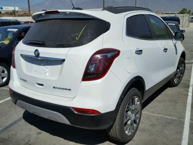 KL4CJ1SB4HB026139 - 2017 BUICK ENCORE SPO WHITE photo 4