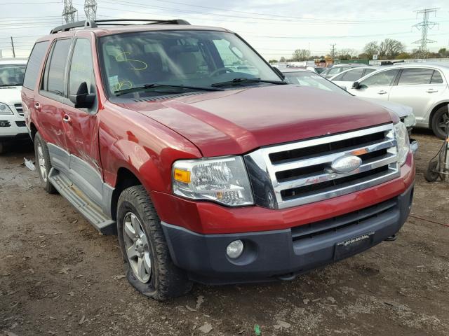 1FMFU16597LA94049 - 2007 FORD EXPEDITION RED photo 1