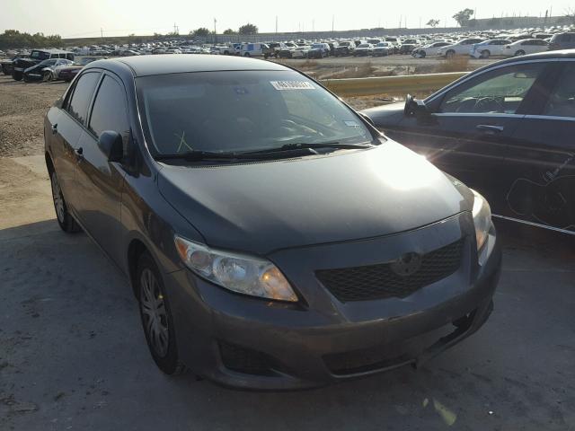 1NXBU4EE0AZ332857 - 2010 TOYOTA COROLLA BA GRAY photo 1