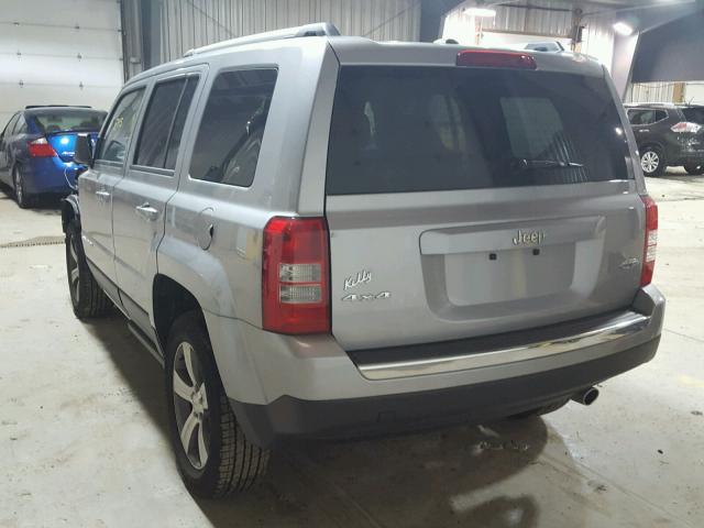 1C4NJRFB3HD152570 - 2017 JEEP PATRIOT LA GRAY photo 3