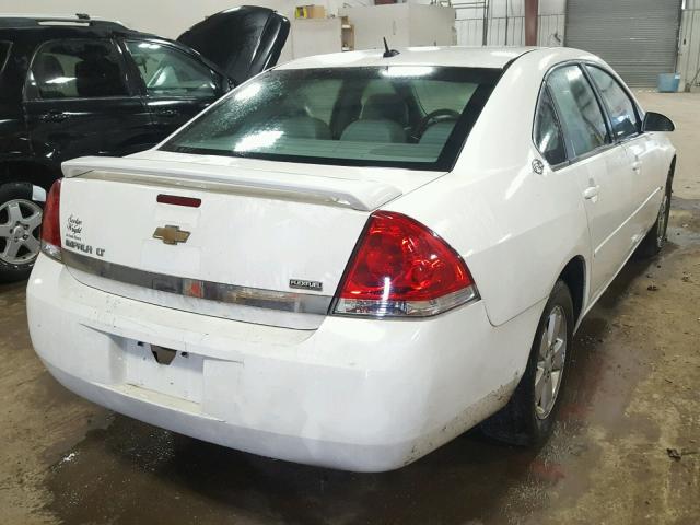 2G1WT58K781241924 - 2008 CHEVROLET IMPALA LT WHITE photo 4