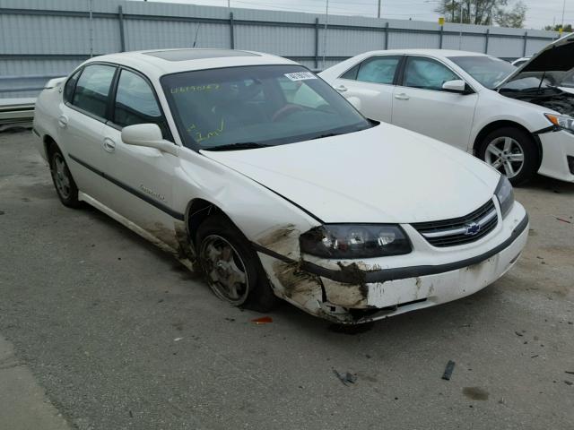 2G1WH55K429180594 - 2002 CHEVROLET IMPALA LS WHITE photo 1