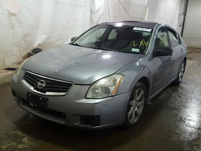 1N4BA41E27C812888 - 2007 NISSAN MAXIMA GRAY photo 2