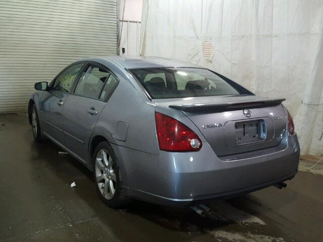 1N4BA41E27C812888 - 2007 NISSAN MAXIMA GRAY photo 3