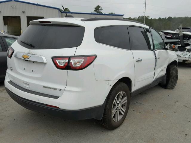 1GNKRHKDXGJ274928 - 2016 CHEVROLET TRAVERSE L WHITE photo 4