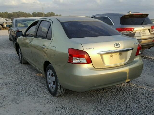 JTDBT923571150993 - 2007 TOYOTA YARIS GREEN photo 3