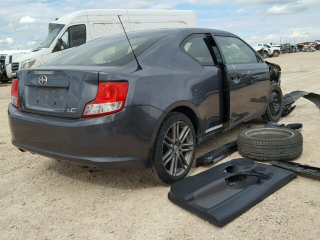 JTKJF5C71D3062285 - 2013 TOYOTA SCION TC 黑色 照片 4