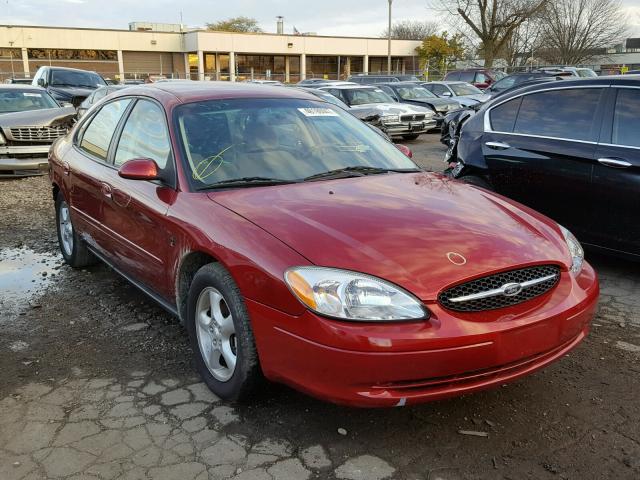 1FAFP55251G235652 - 2001 FORD TAURUS SES RED photo 1